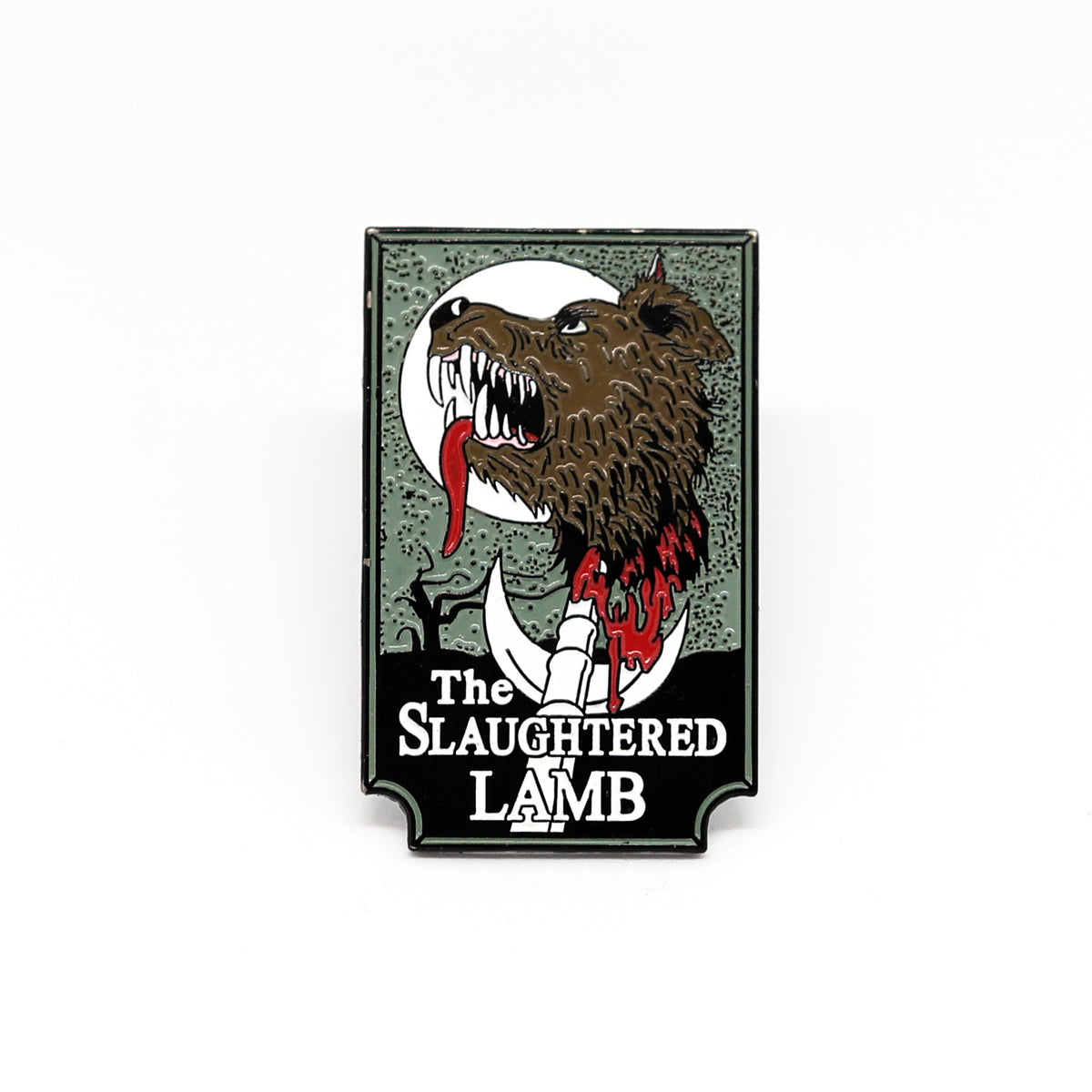 The Slaughtered Lamb Enamel Pin