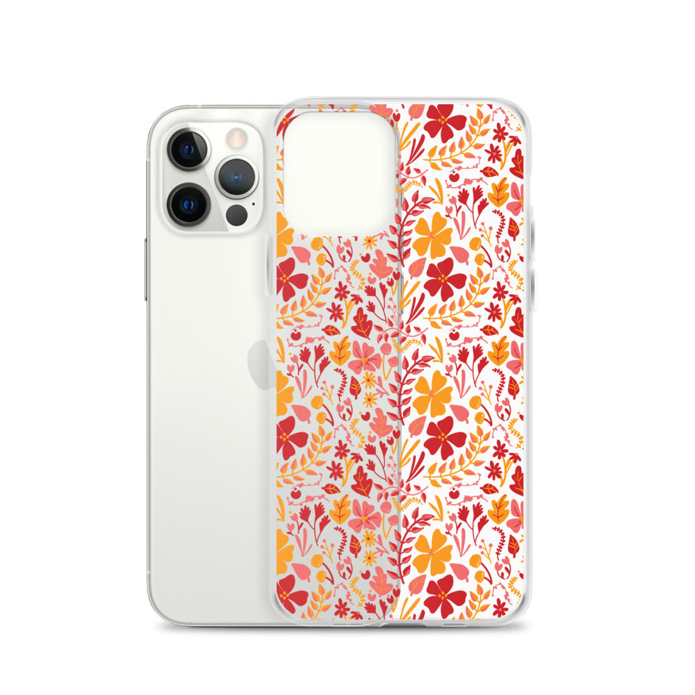 Fun Fall Florals iPhone Case