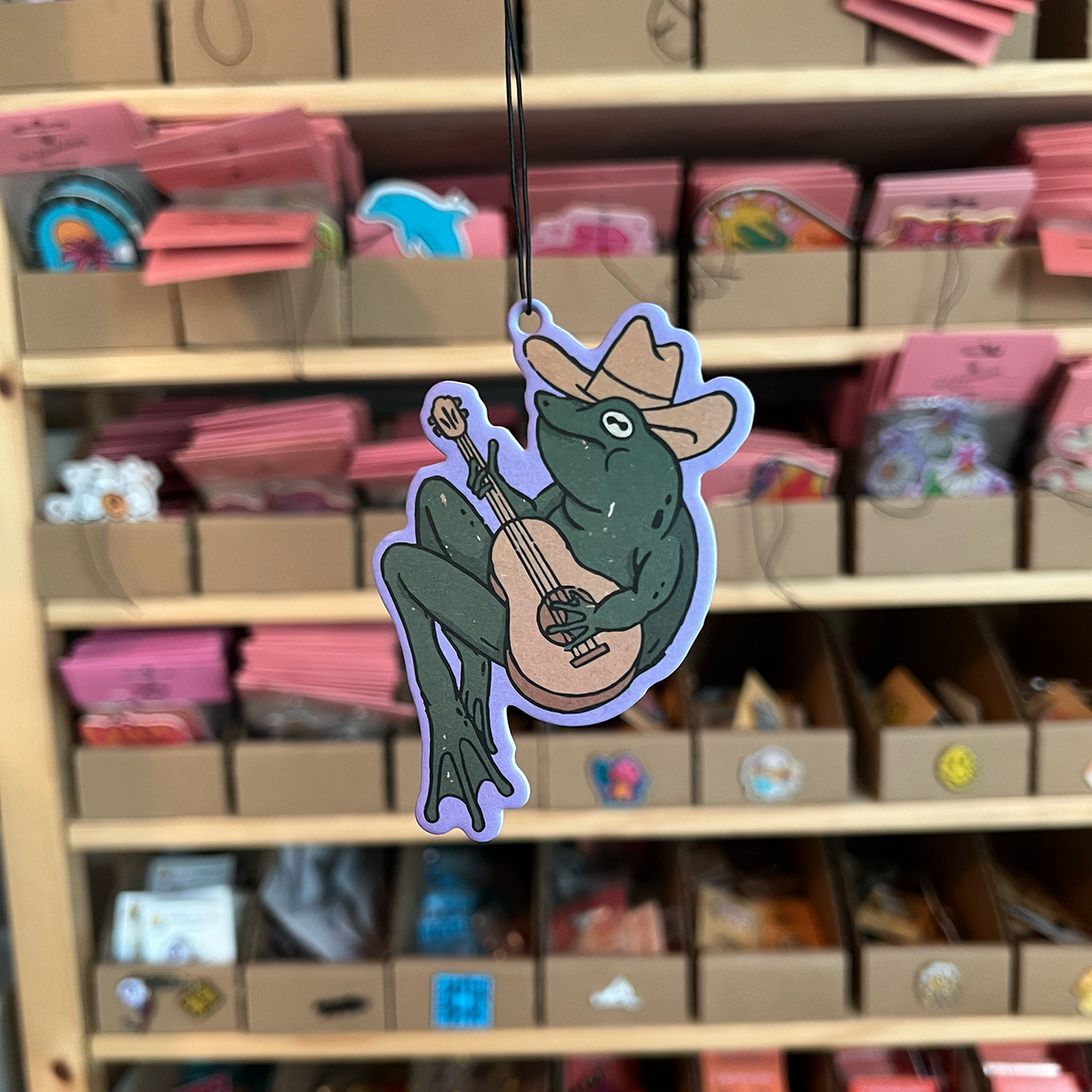 Cowboy Frog Air Freshener