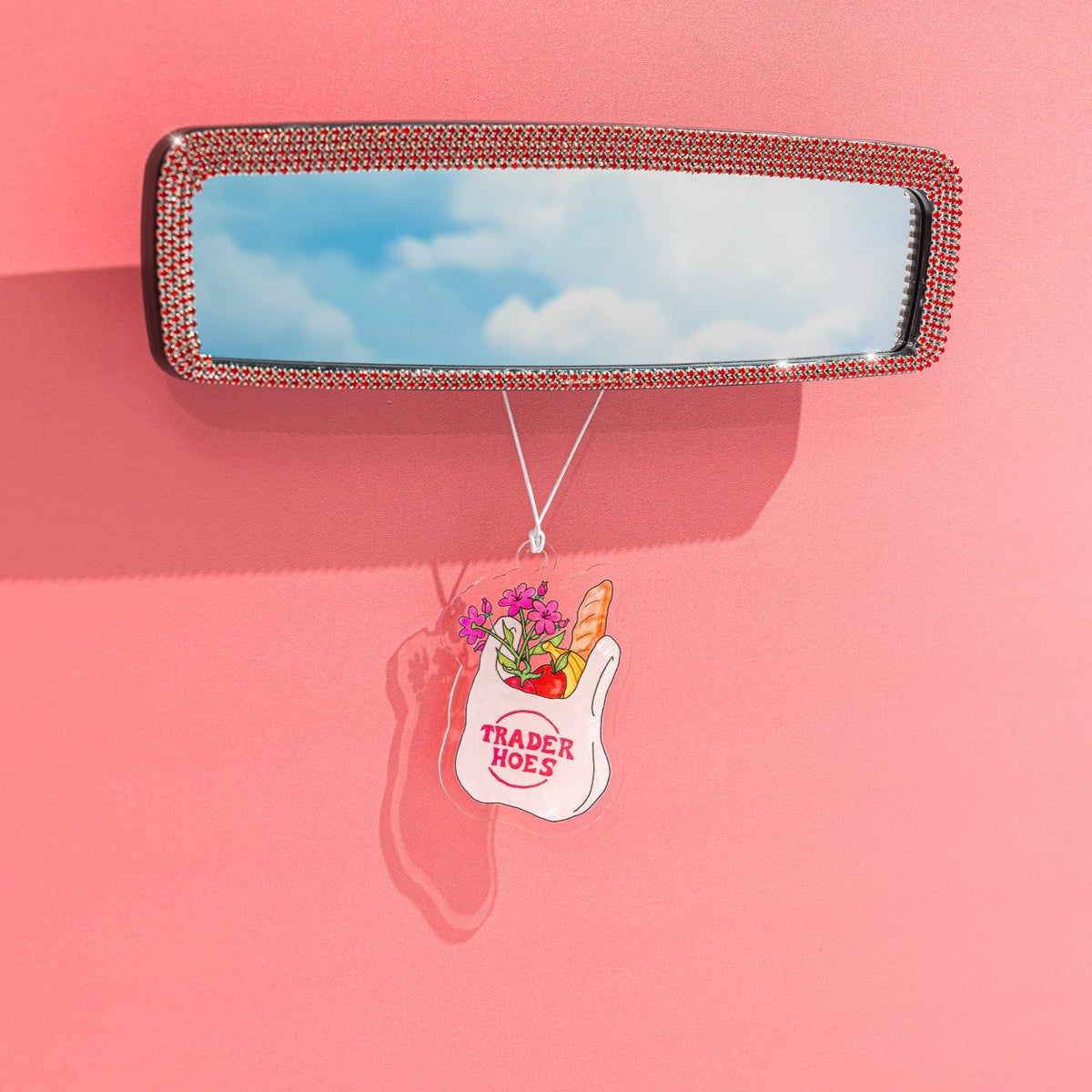 Grocery Girly Rearview Mirror Car Charm