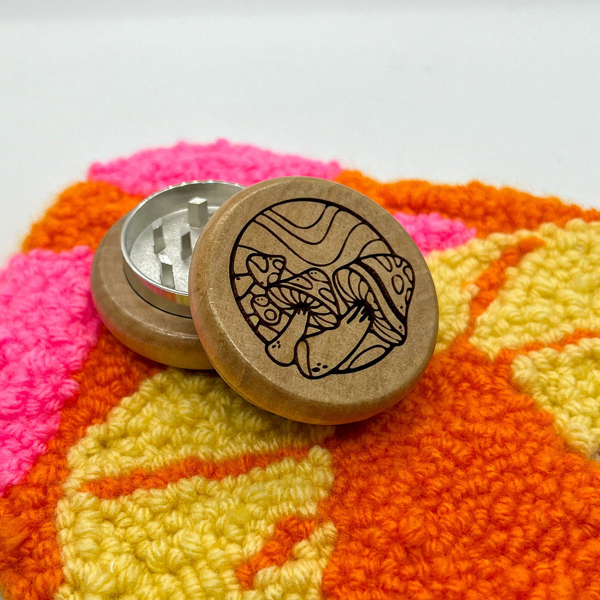 Groovy Mushroom Grinder