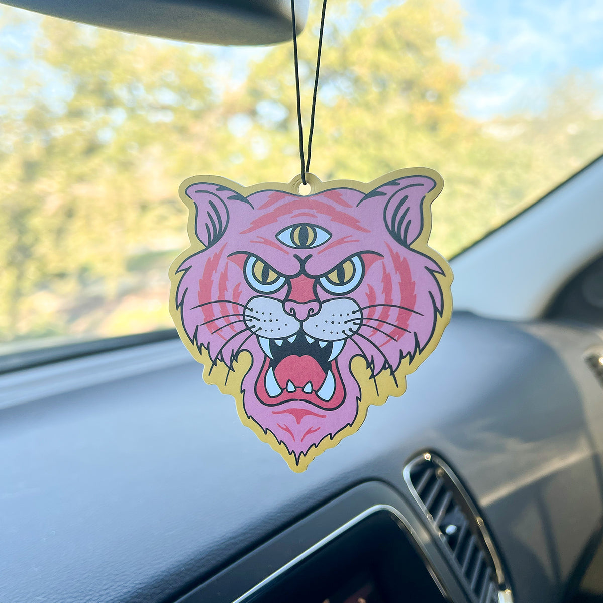 Neon Tiger Air Freshener