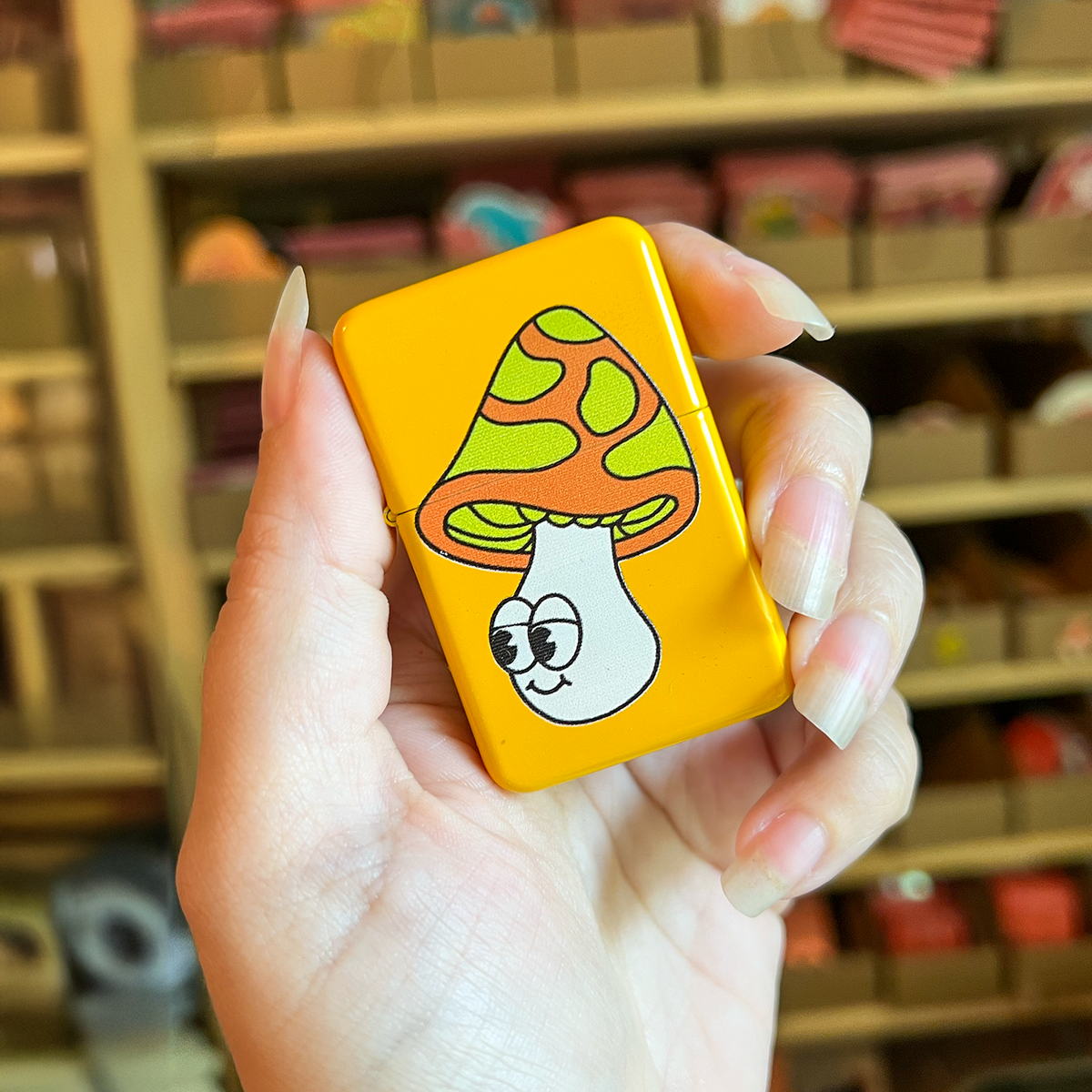 Shroom Dude Refillable Lighter