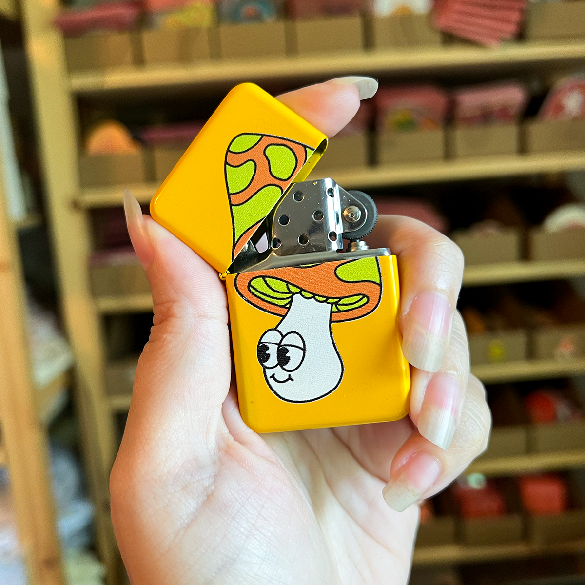 Shroom Dude Refillable Lighter