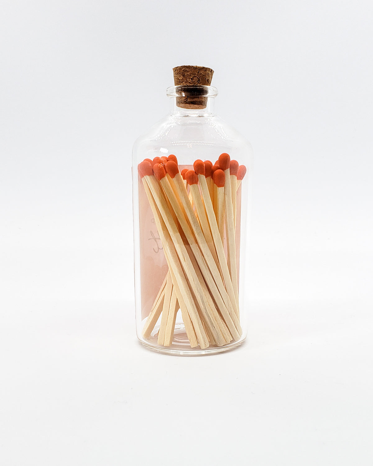 Light Up the Night - Colorful Matches in Glass Jar