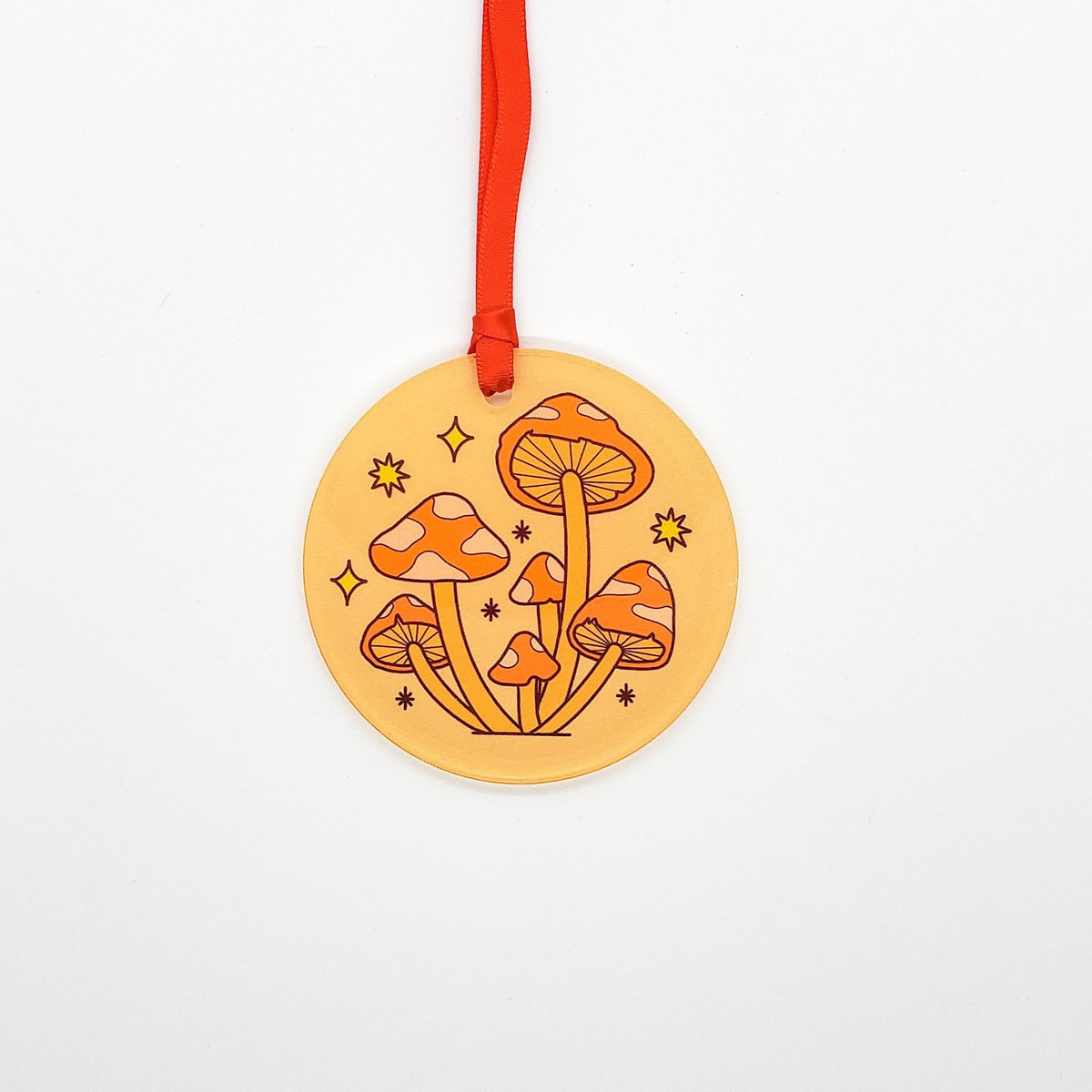 Mushroom Magic Acrylic Ornament