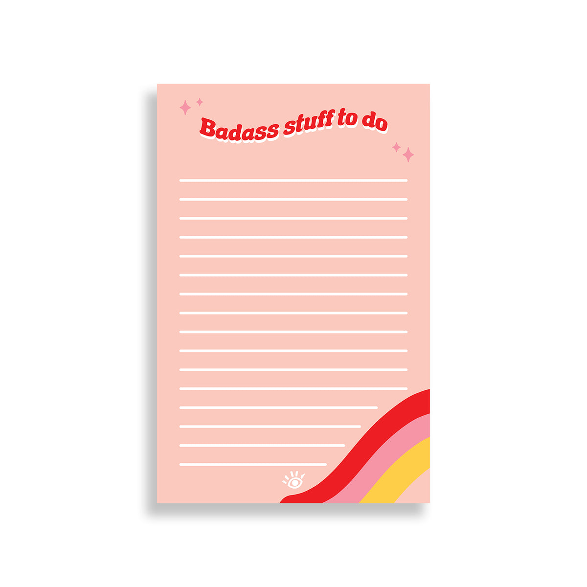 Badass Things to Do Notepad