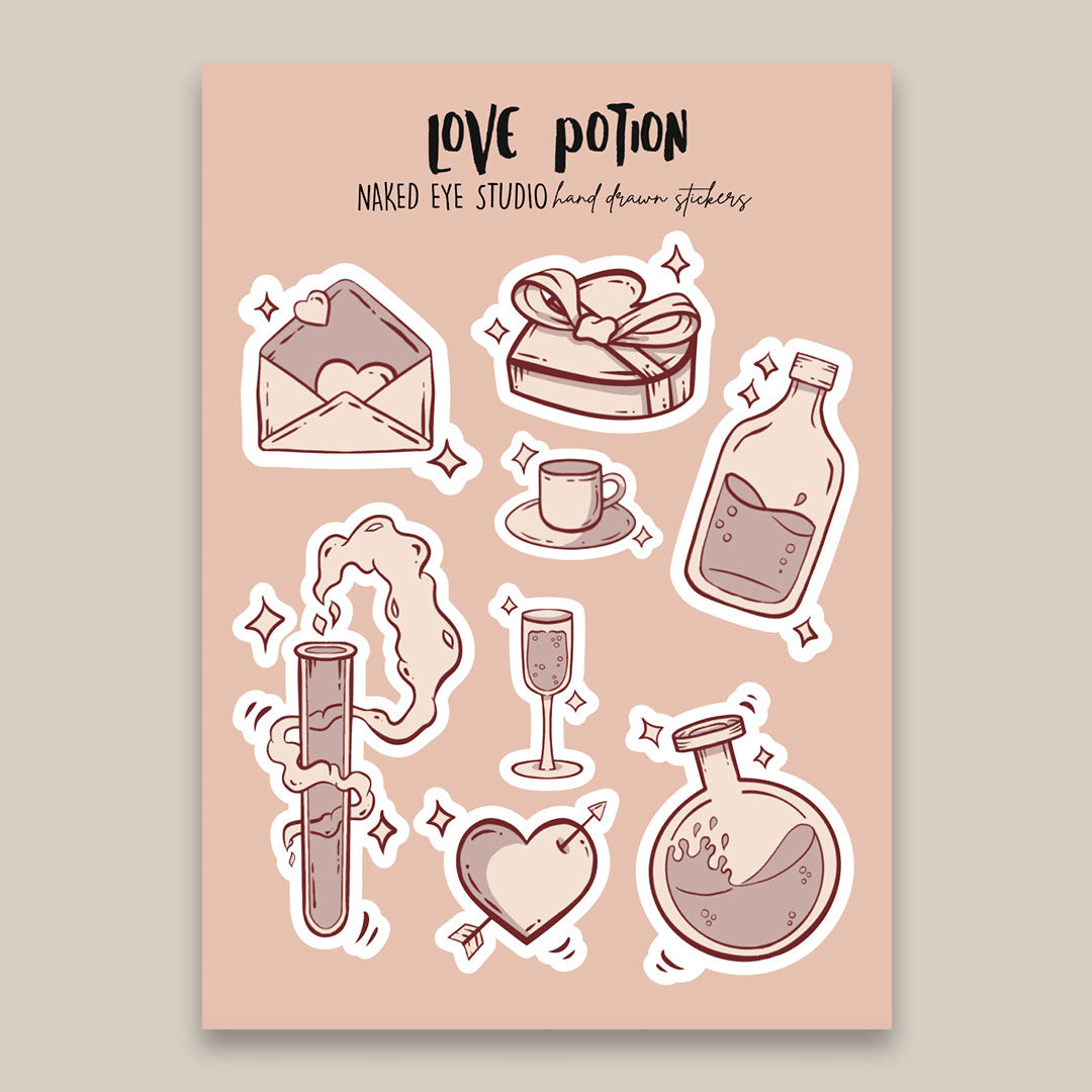Love Potion Sticker Sheet