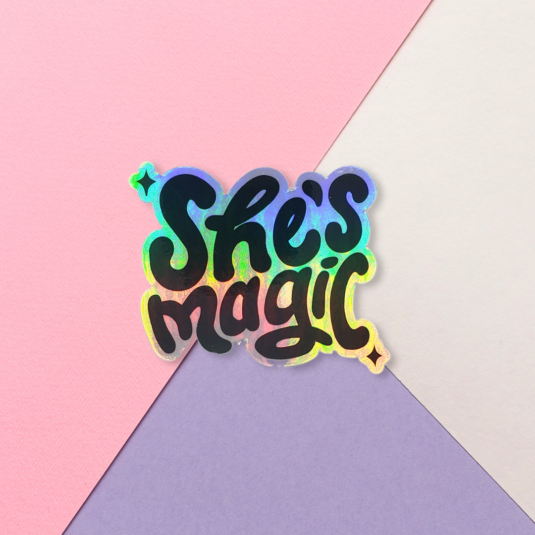 She&#39;s Magic Holo Sticker