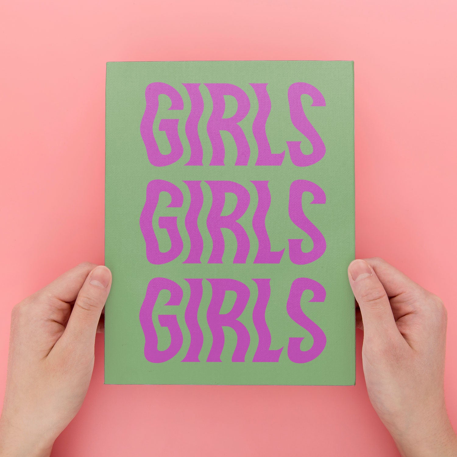 Girls Girls Girls Art Print - Naked Eye Studio